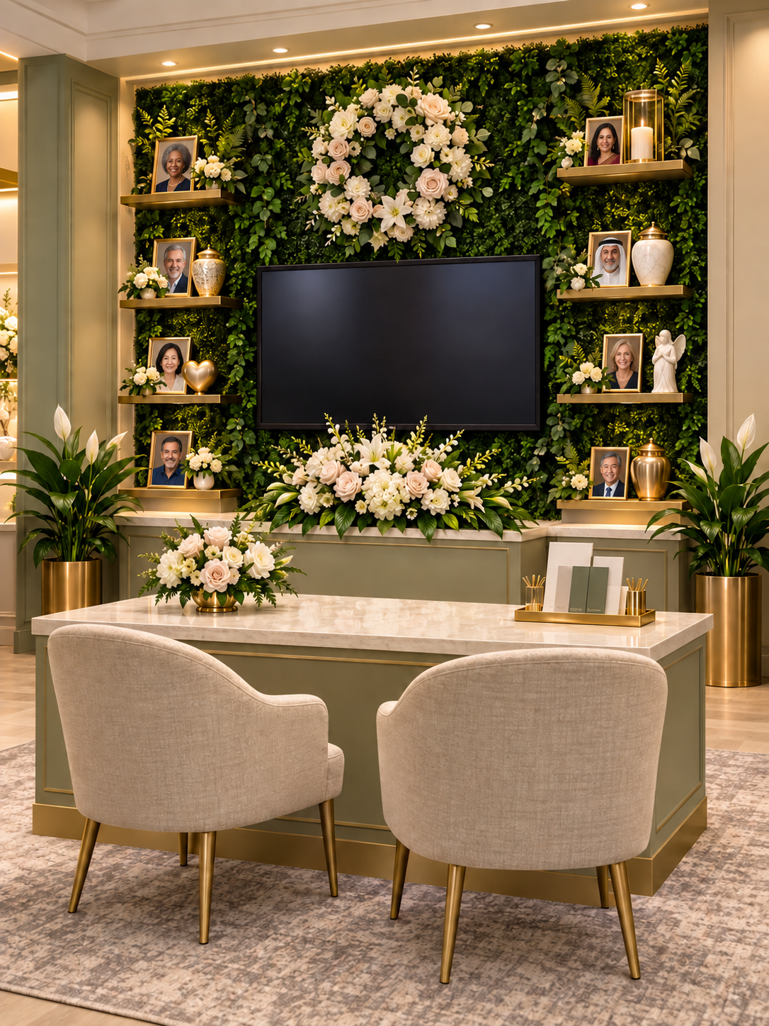 Sentiments Experience Center premium partnership installation