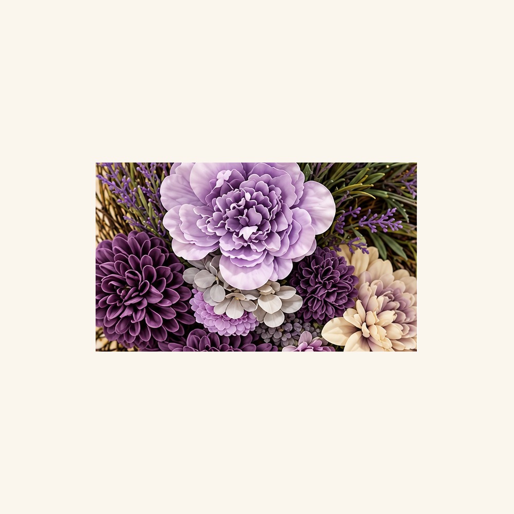 Lavender Whispers detail view one